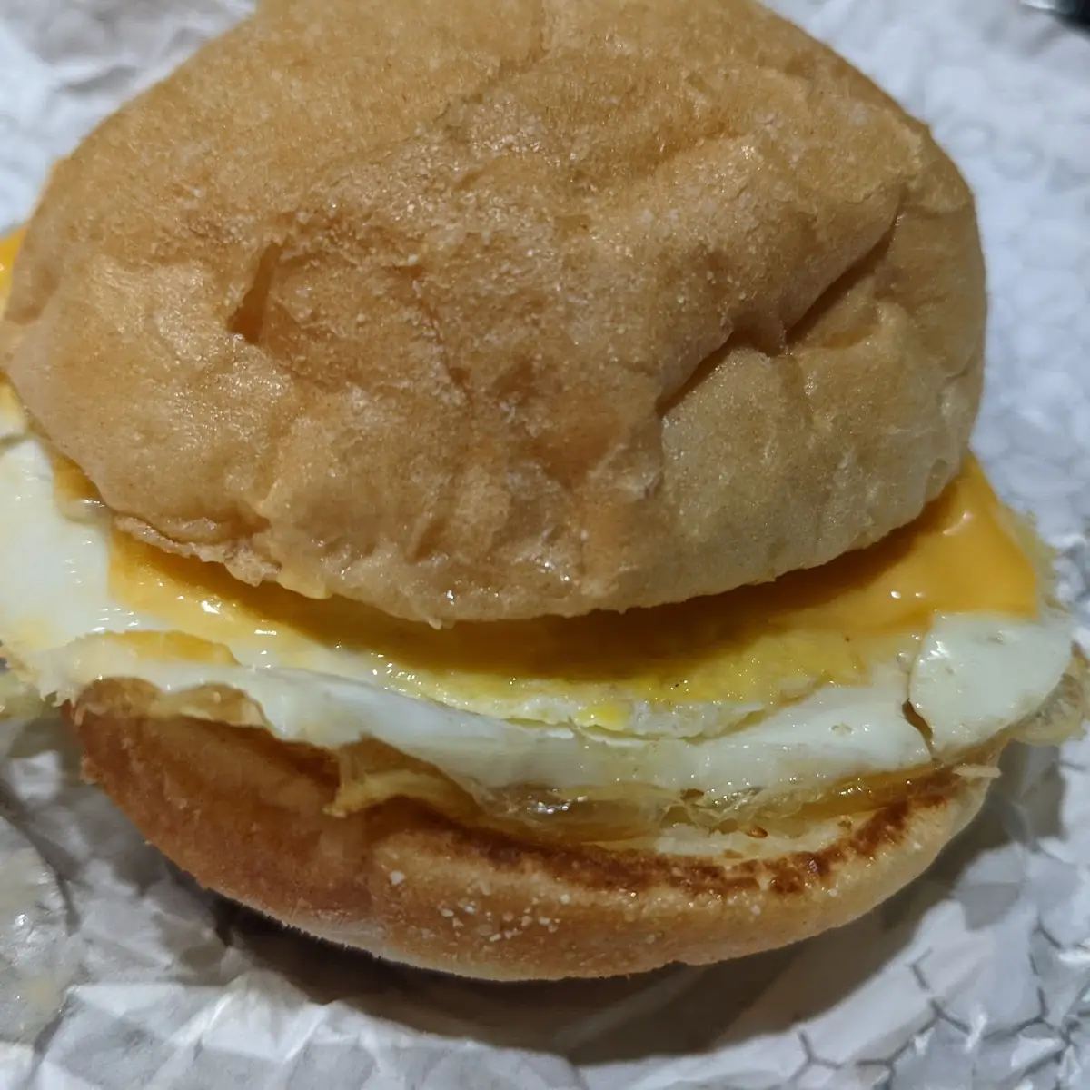 Eggs and Cheese Breakfast Sandwich