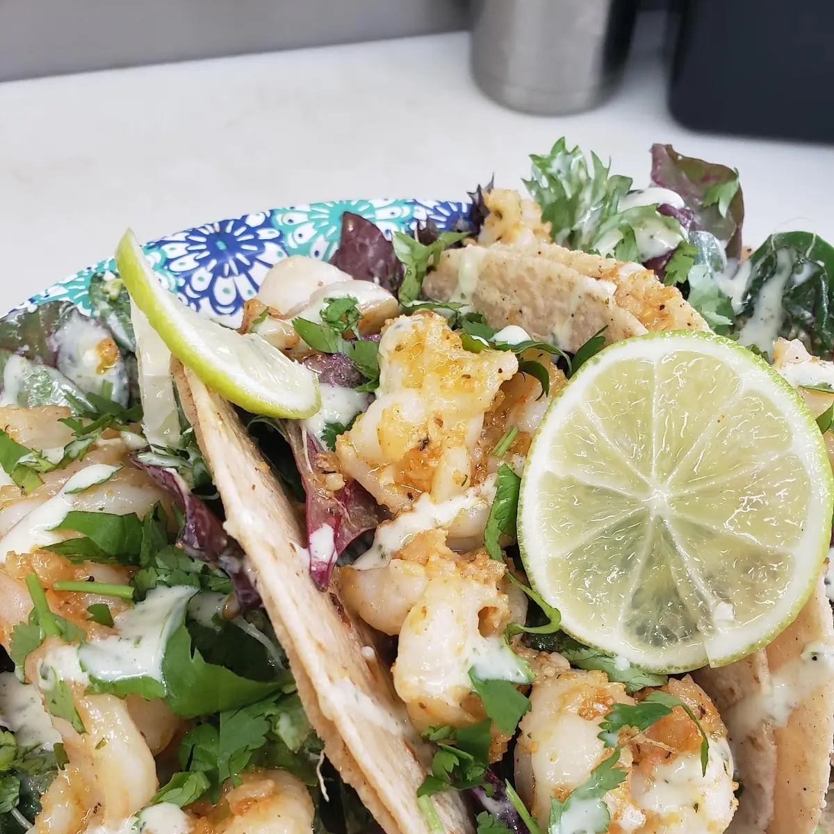 Garlic Shrimp Tacos 3 Pack
