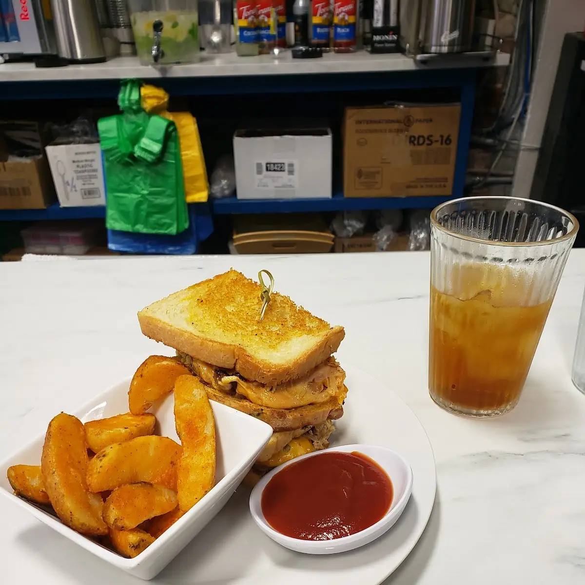 Loaded Grilled Cheese