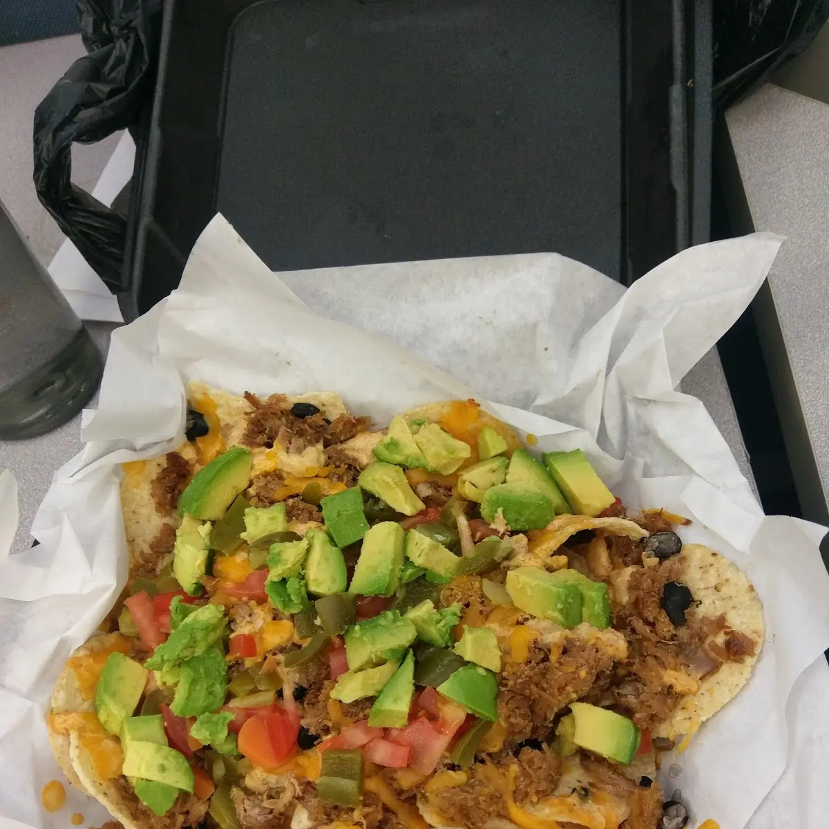 Pulled Pork Nachos Supposedly