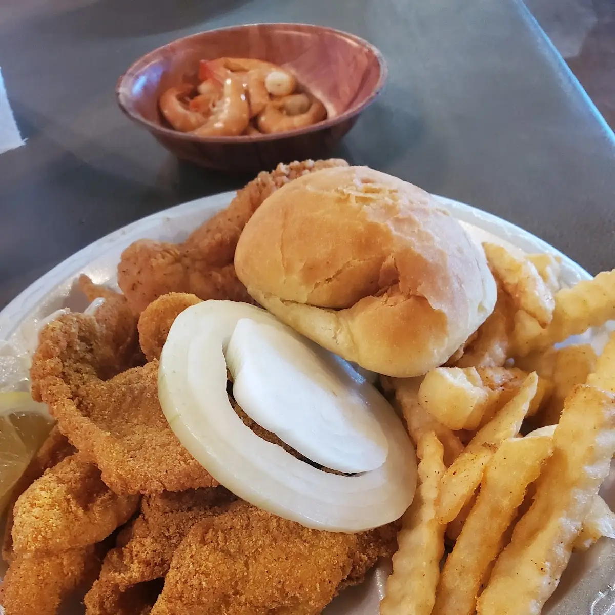 Fish N Blackened Chicken