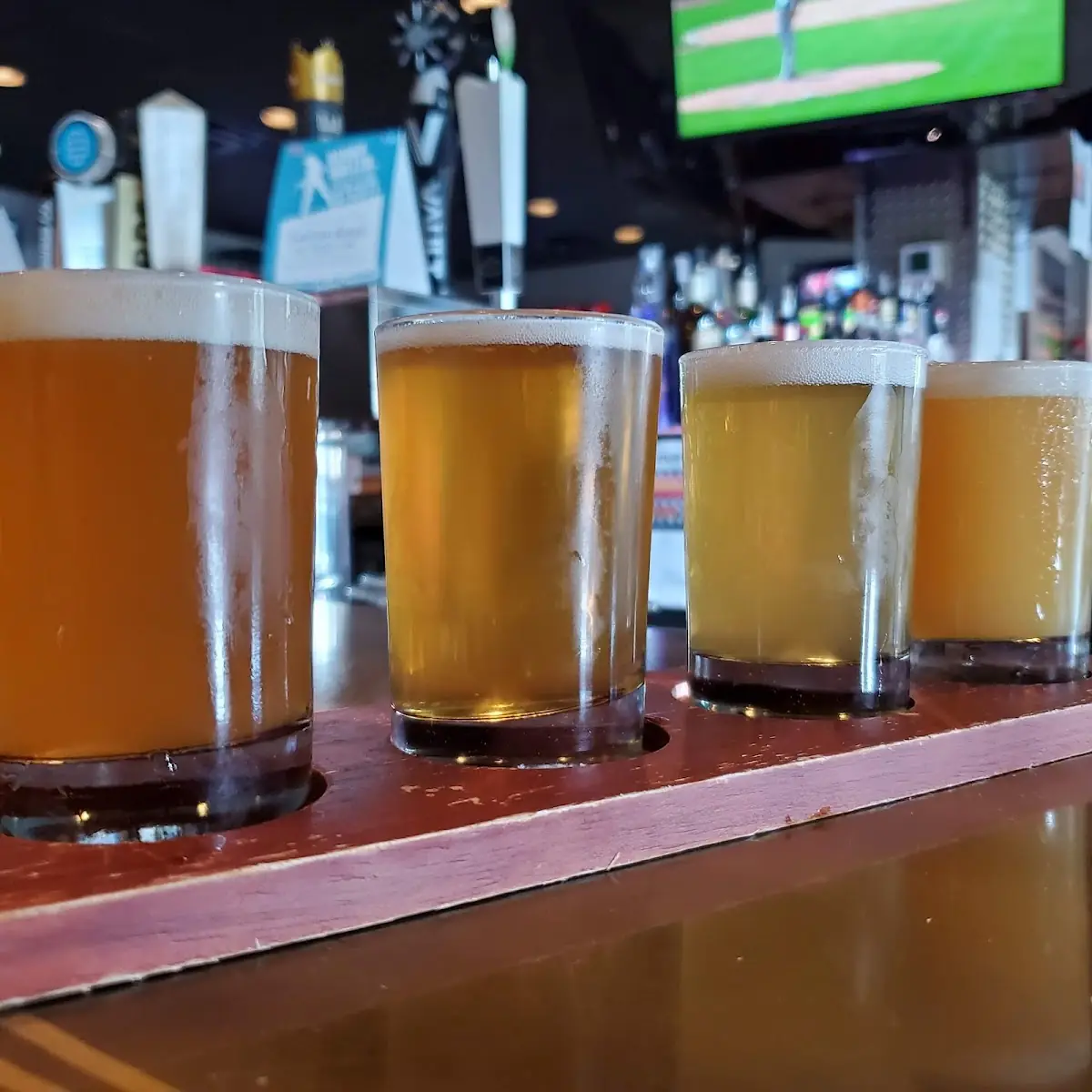 Flight of Craft Beer