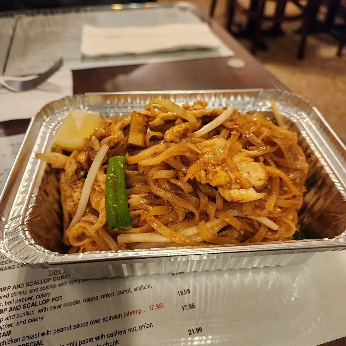 Chicken Pad Thai
