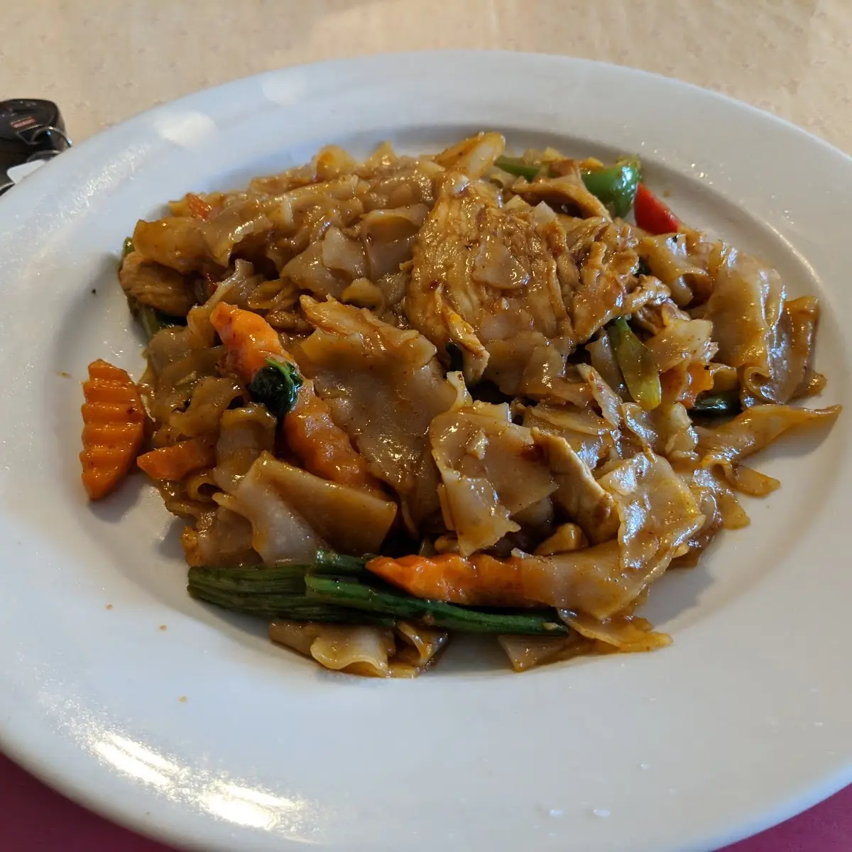 Drunken Noodles with Chicken