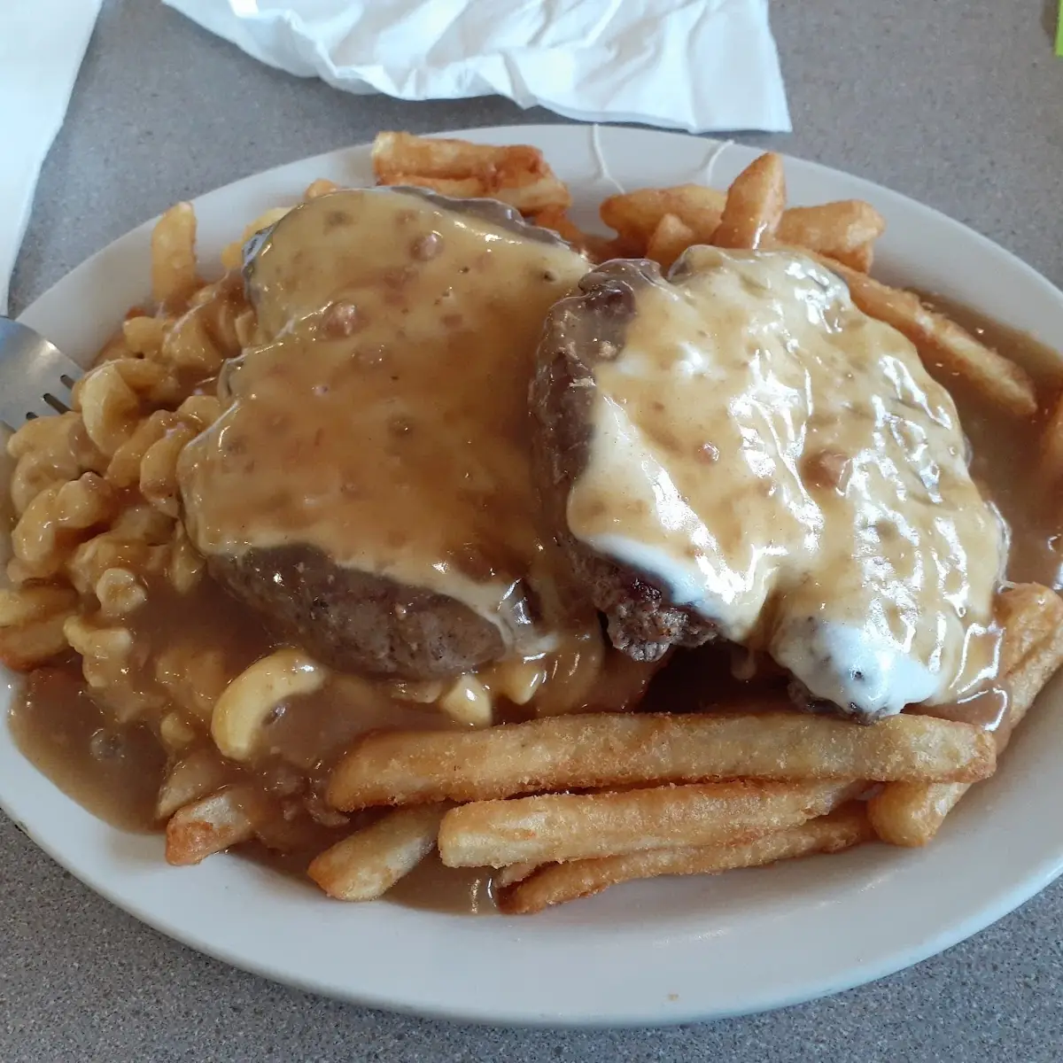 Mac N Cheese Beer Battered Fries