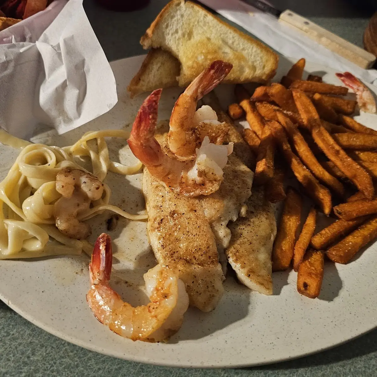 Grilled Shrimp and Fish