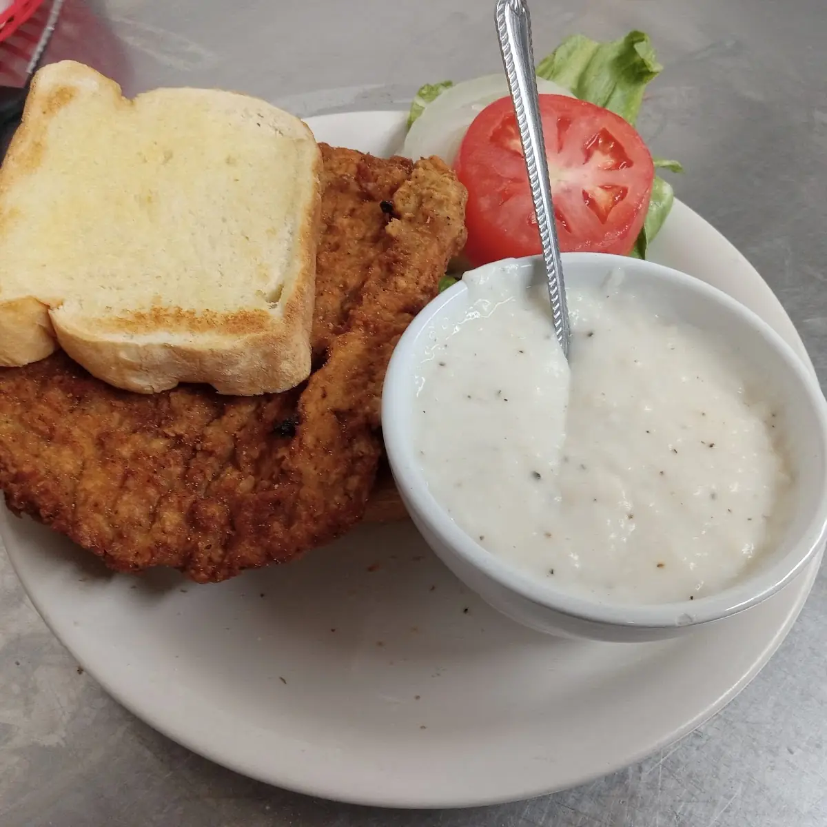 Country-Fried Steak Sandwich