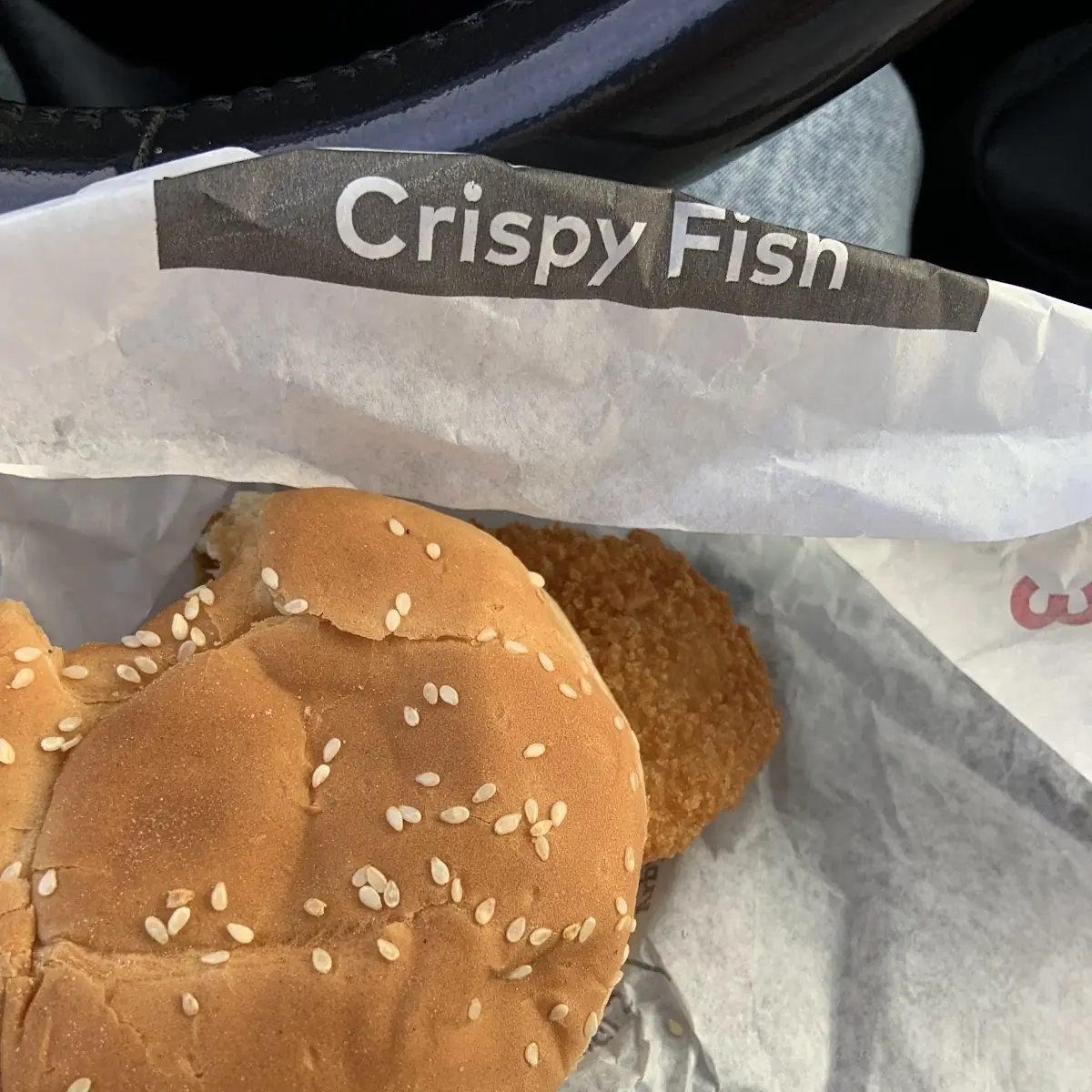 Fried Fish Fillet Sandwich