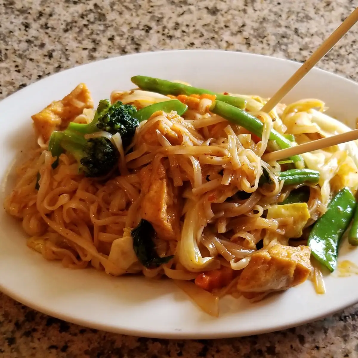 Vegetable Pad Mee