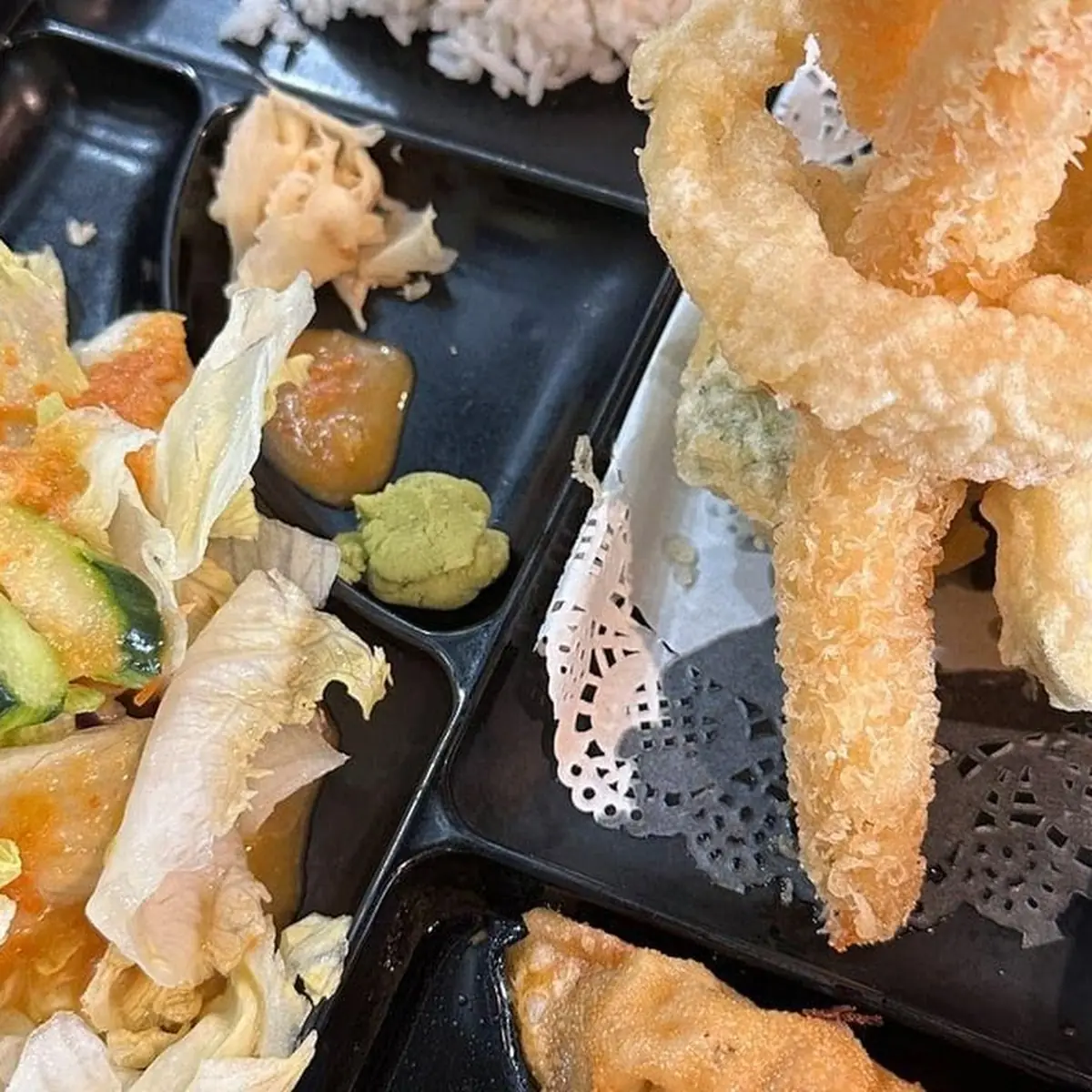 L Shrimp Tempura Bento Box