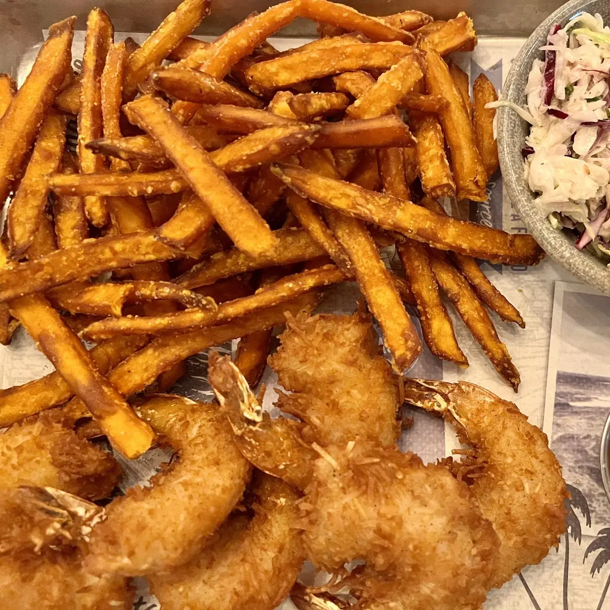 Coconut Shrimp Platter