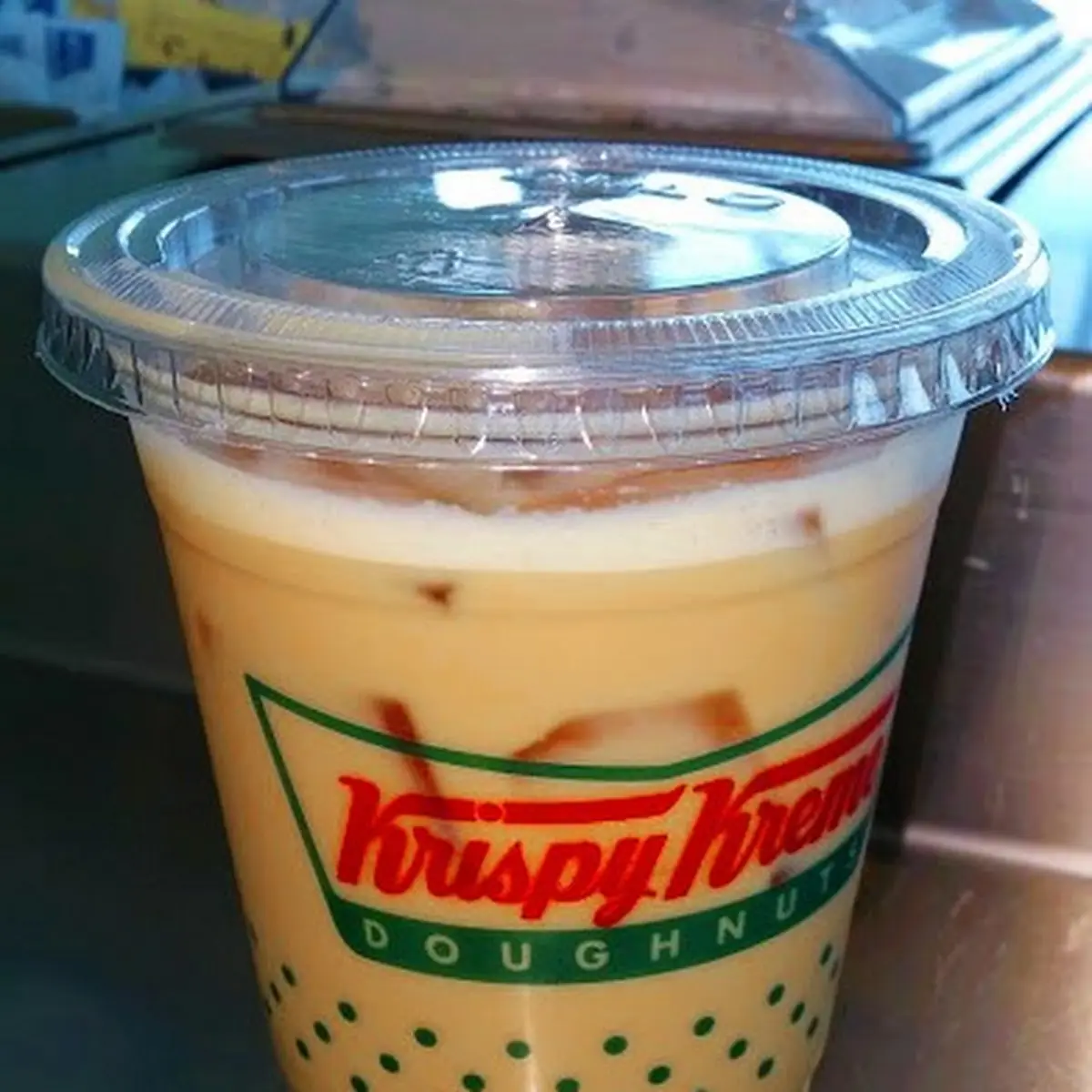 Iced Caramel Latte