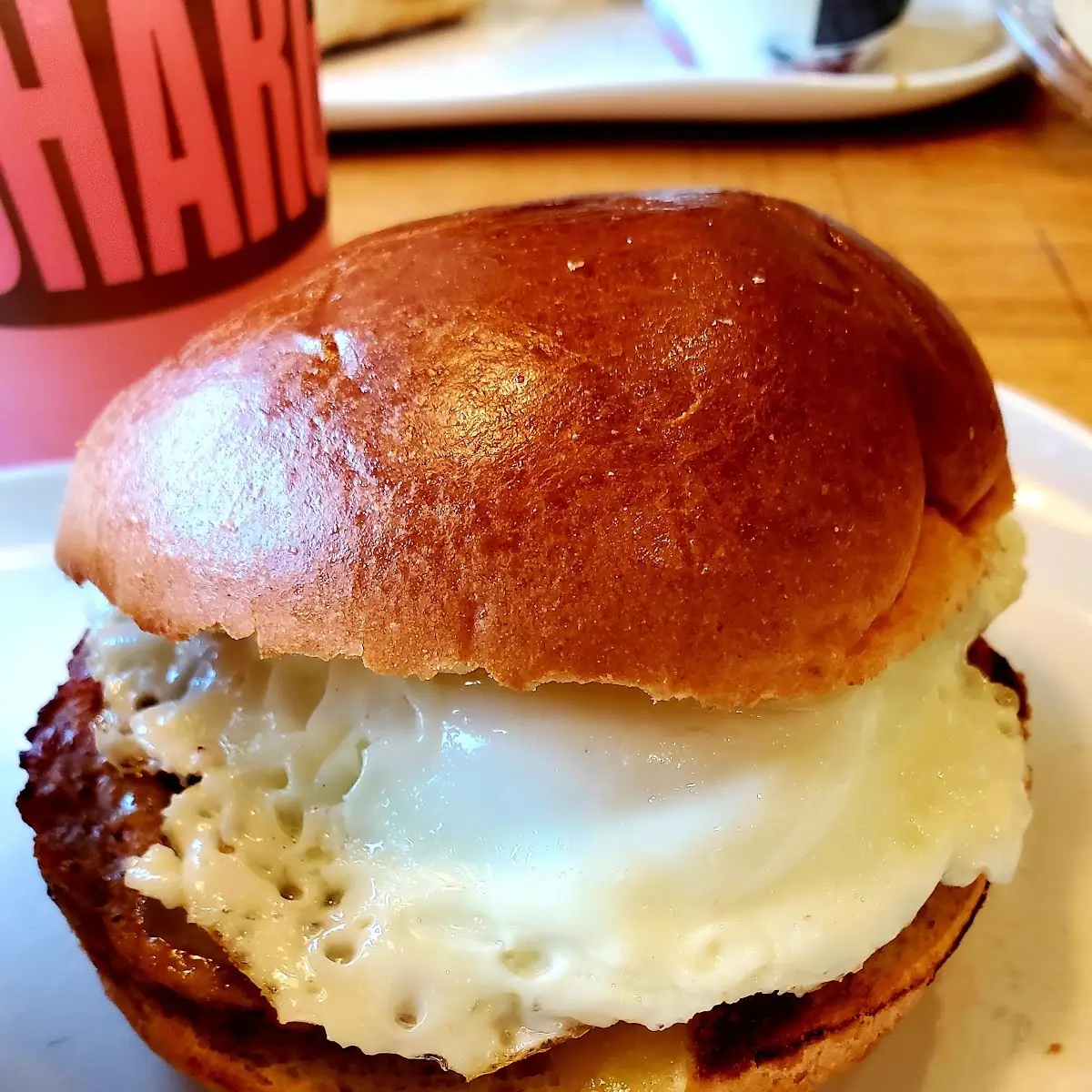 Sausage Egg and Cheese Brioche