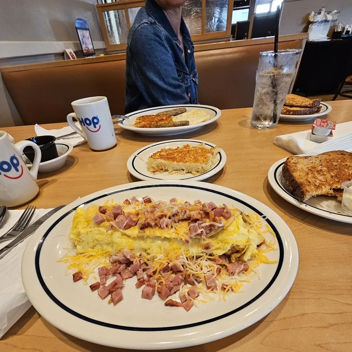 Ham and 4 Cheese Omelet