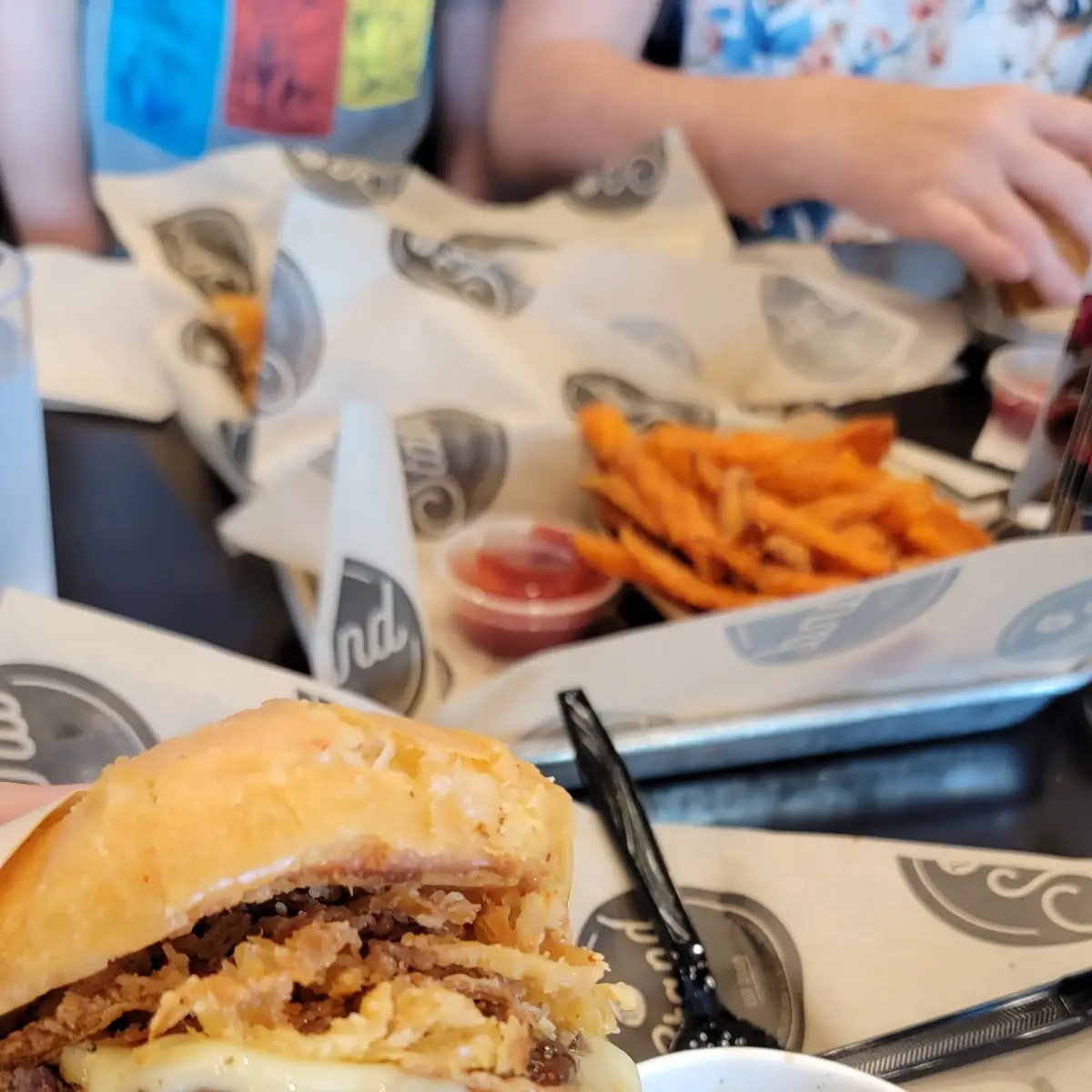 French Onion Soup Burger