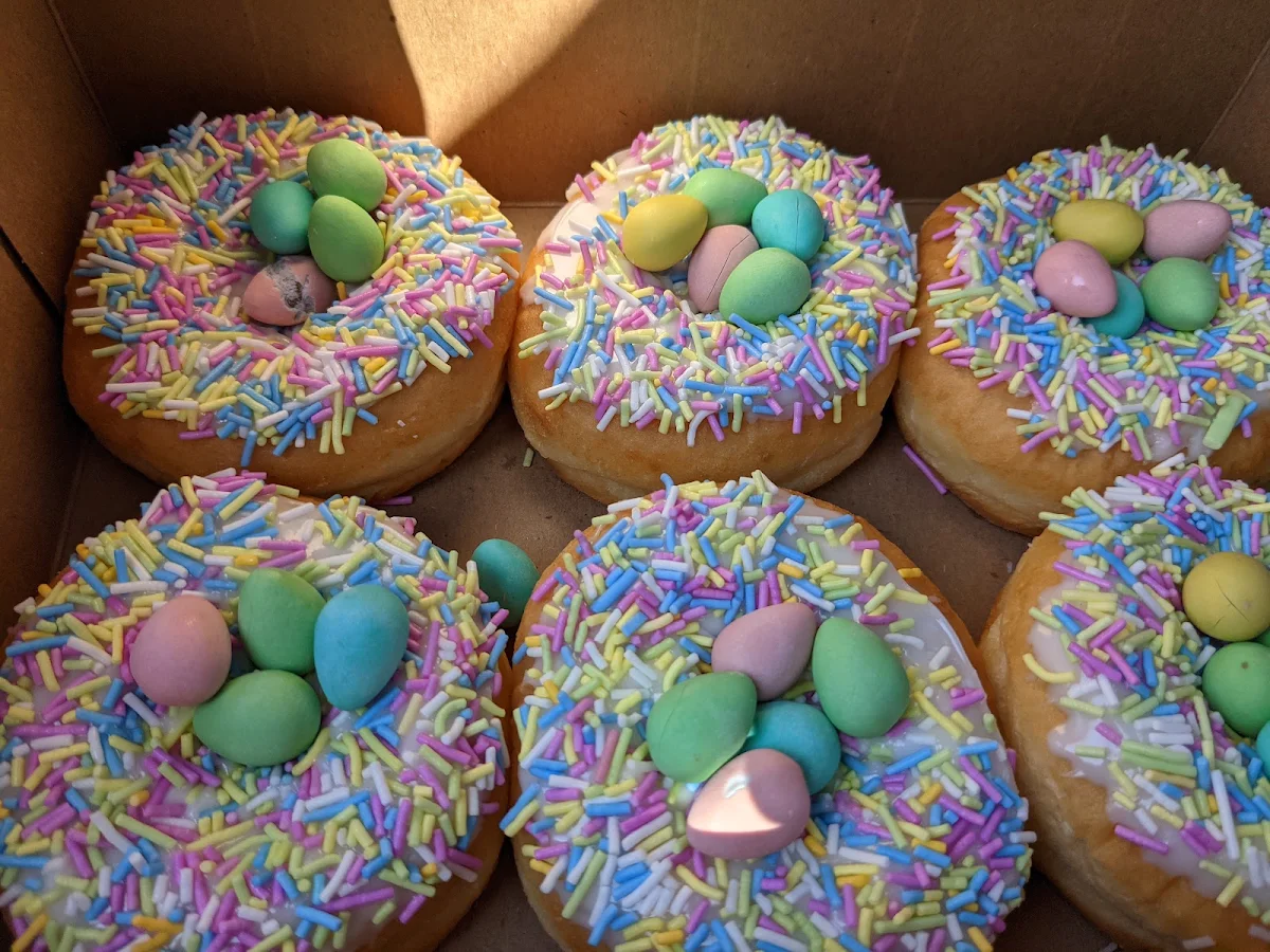Cadbury Mini Eggs Dream Donut, Tim Hortons