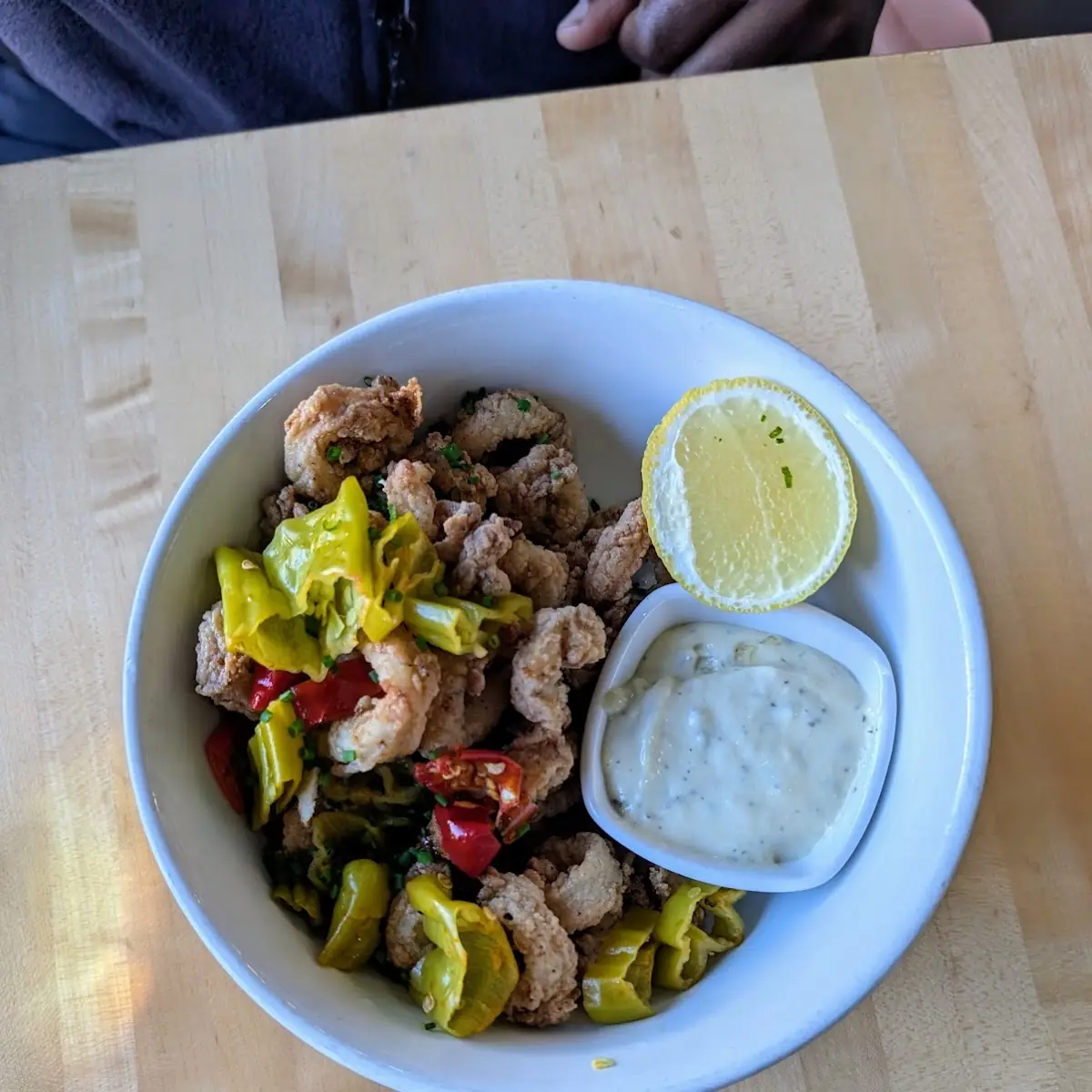 Calamari Fritti with Chiles