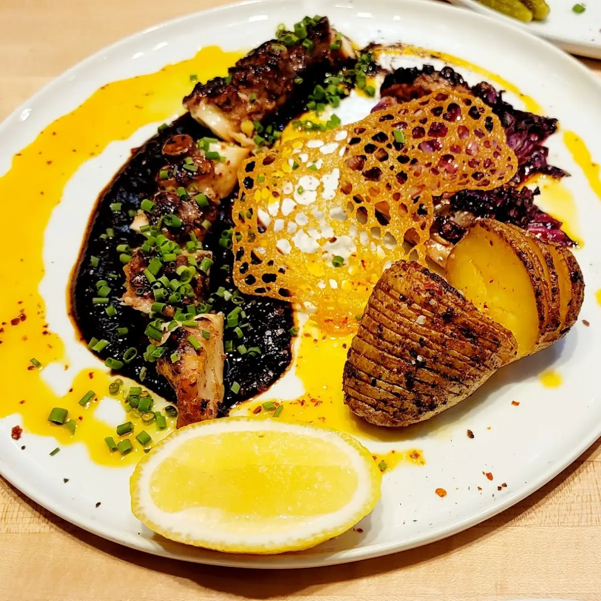 Char-Grilled Octopus