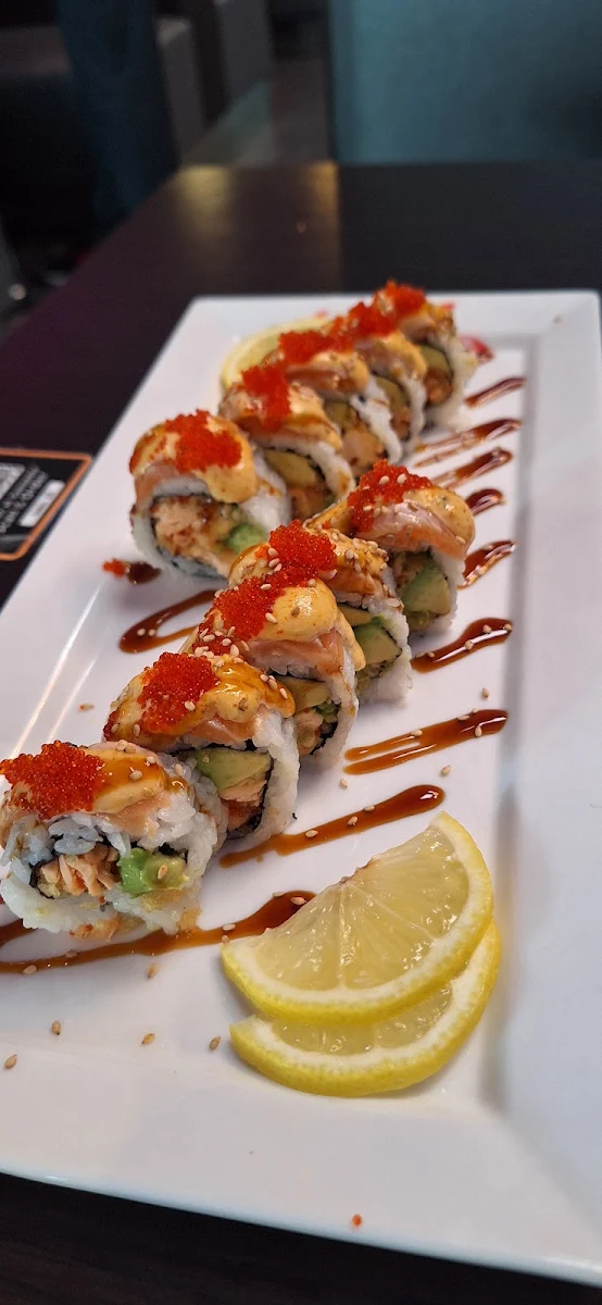 Rouleau Dragon Orange 113 Orange Dragon Roll, Sushi Hin