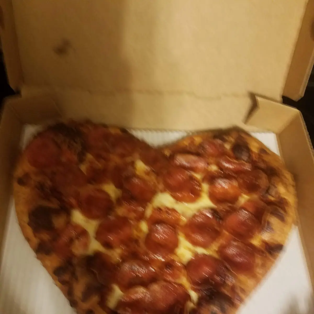 Heart Shaped Pizza