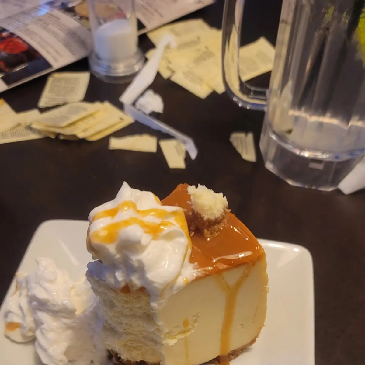 Dulce De Leche Cheesecake Sundae