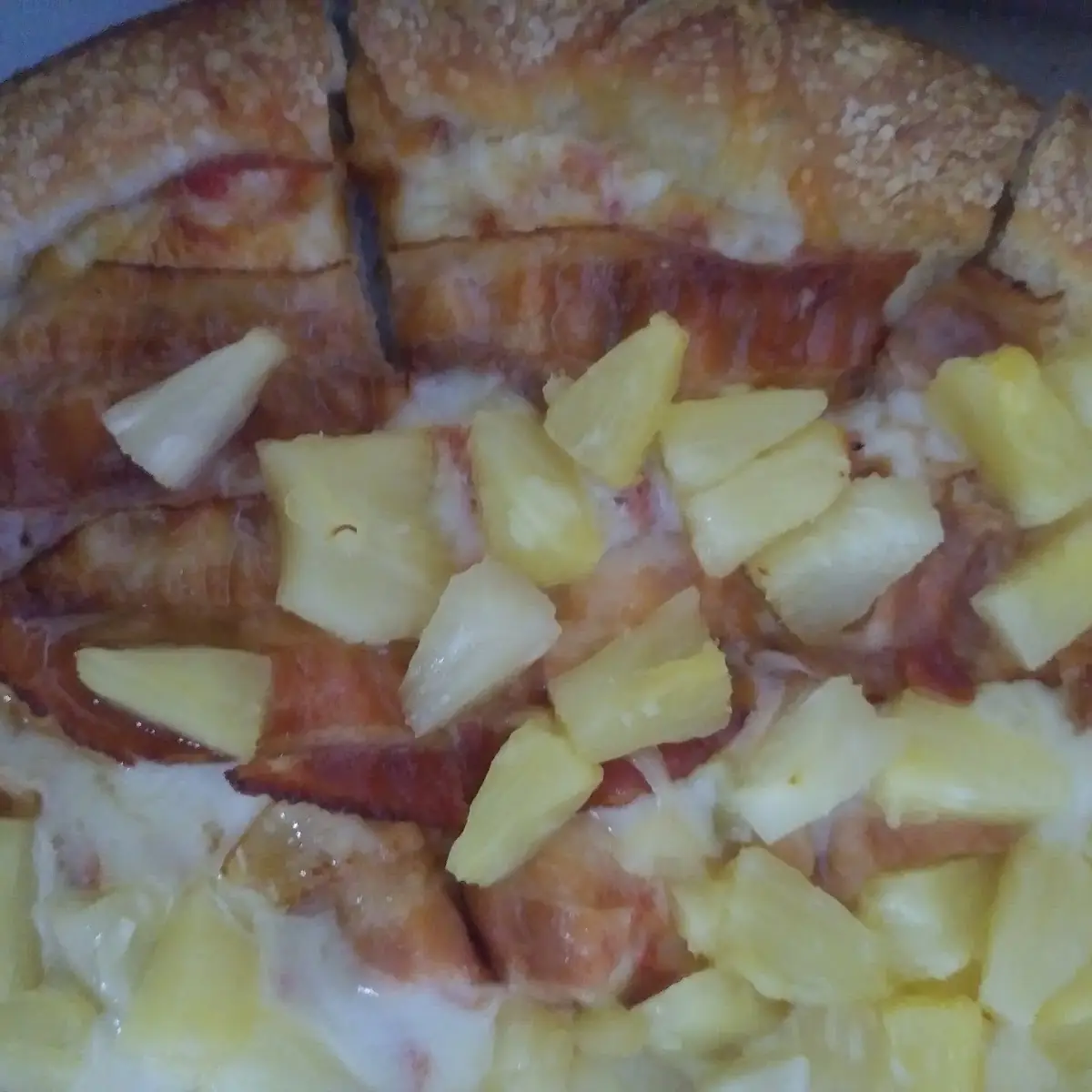 Bacon & Pineapple Pizza