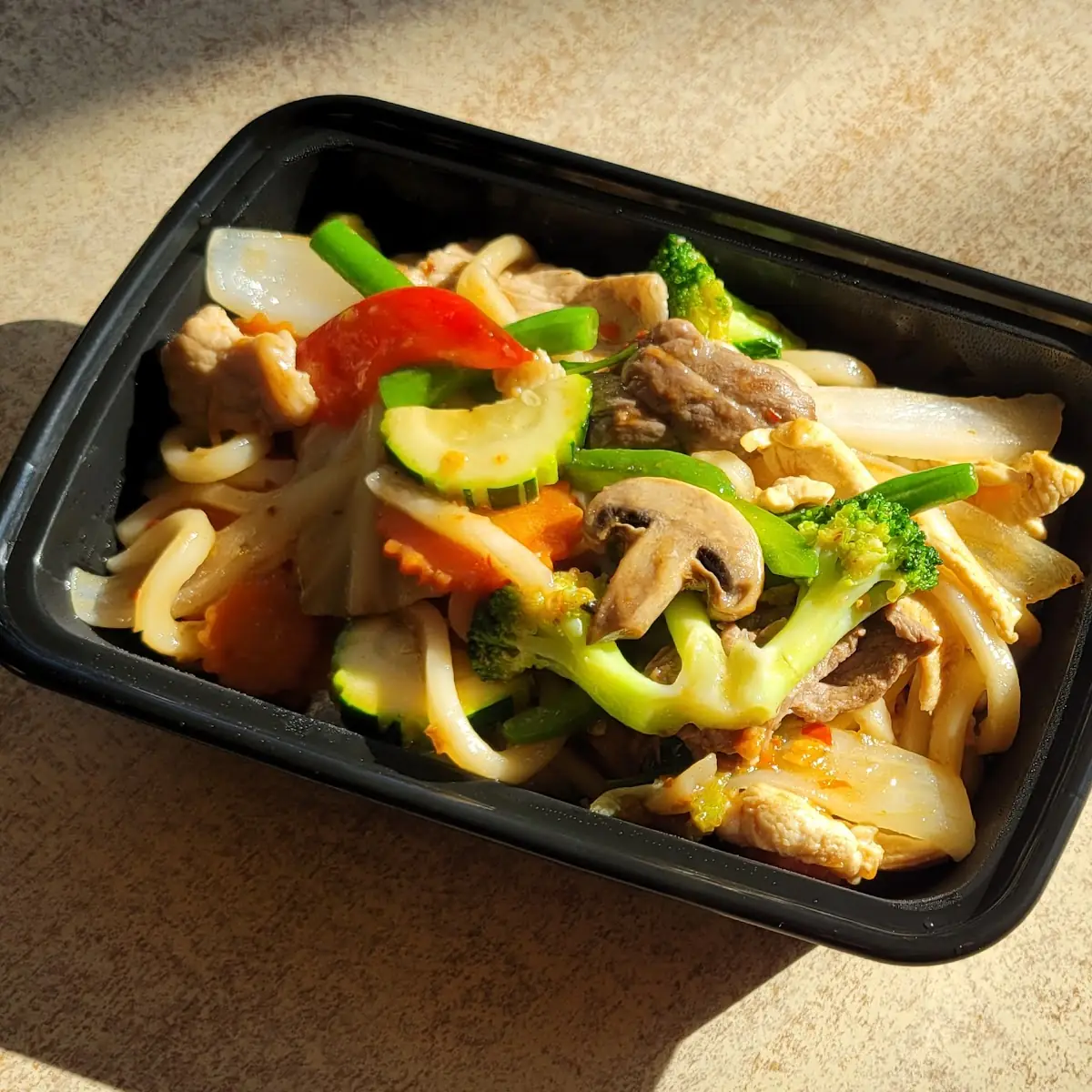 Udon Basil Beef