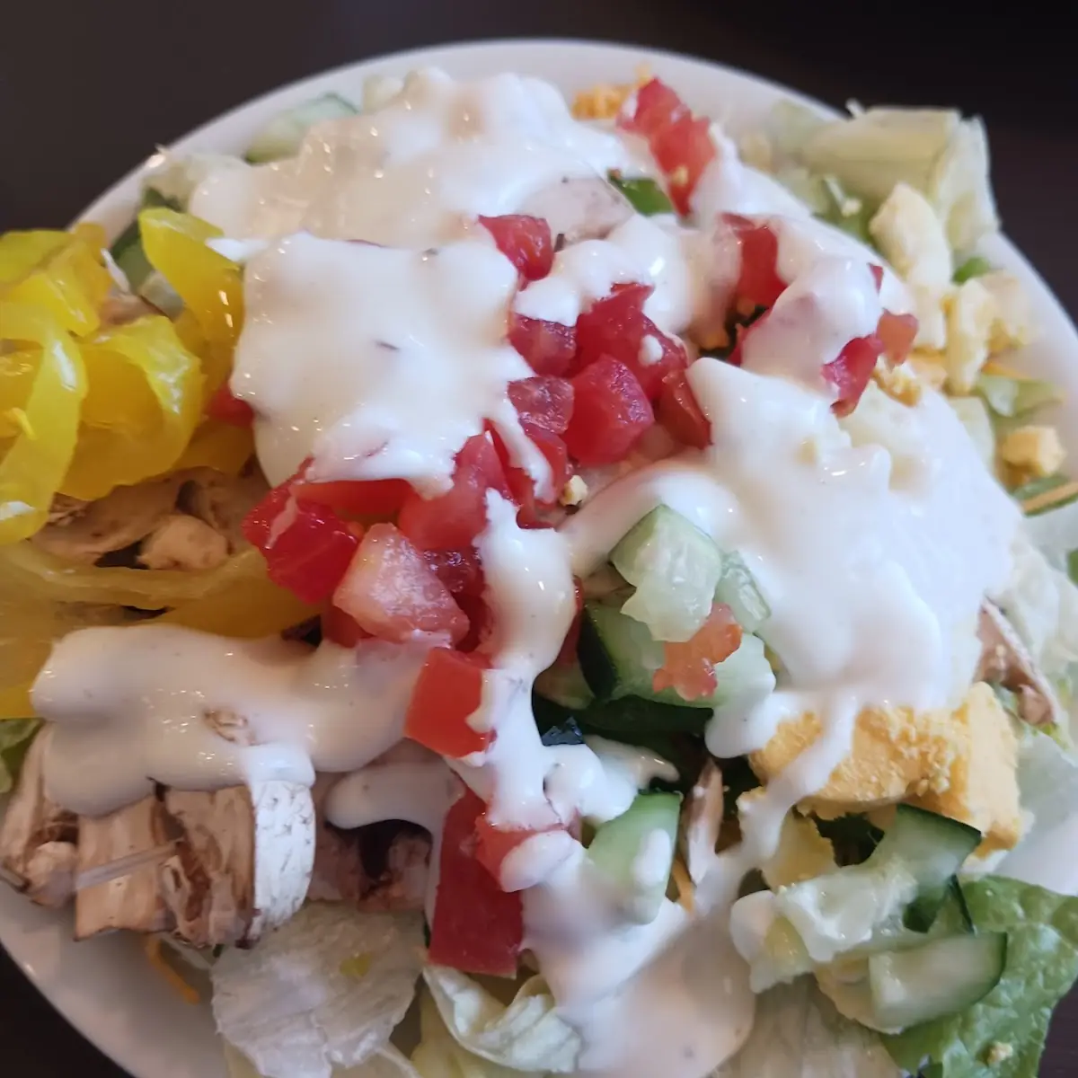 Side Salad w Ranch Dressing
