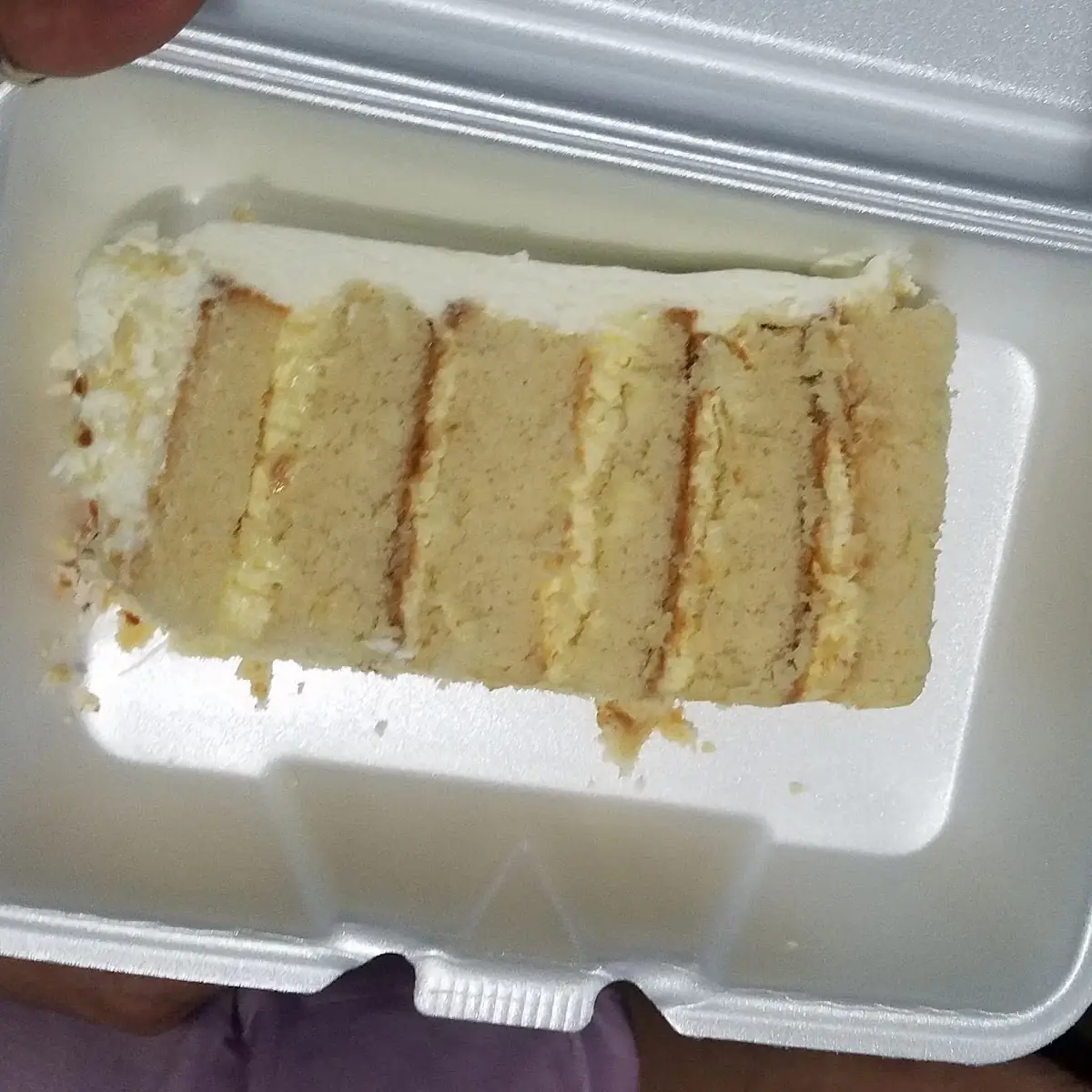 Lemon Cake Slice