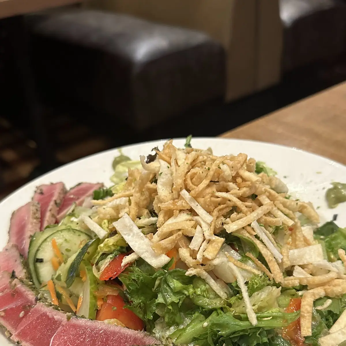 Enlightened Seared Ahi Salad