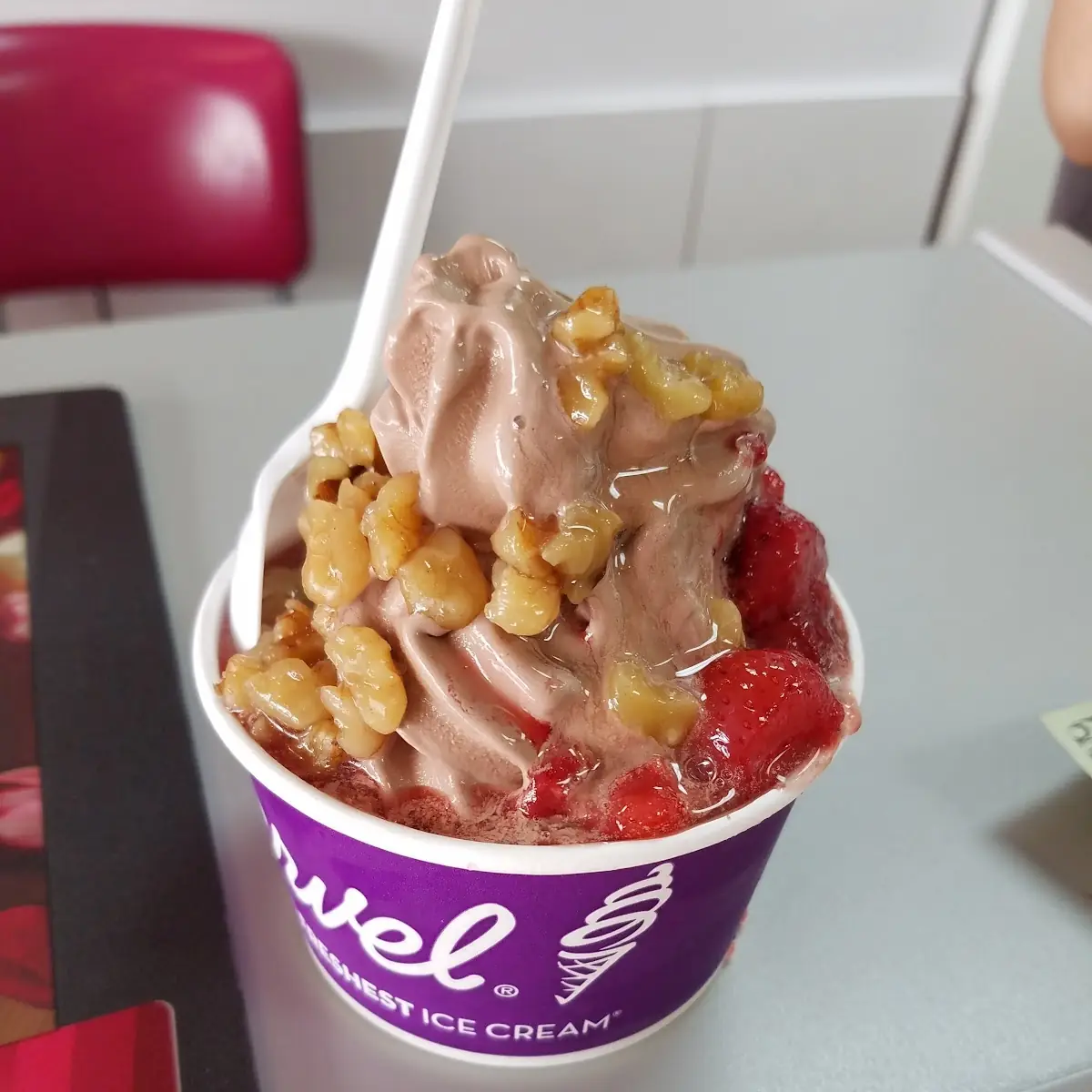 Soft Serve Chocolate Ice Cream