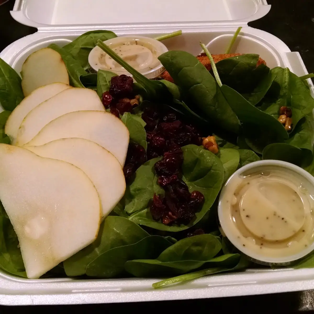 Spinach Salad Togo
