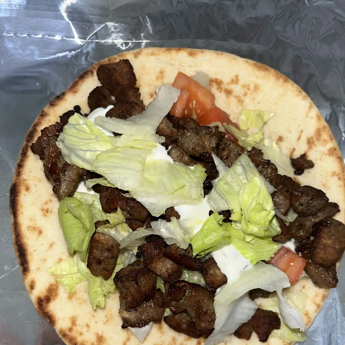 Lamb Chicken or Steak Gyro