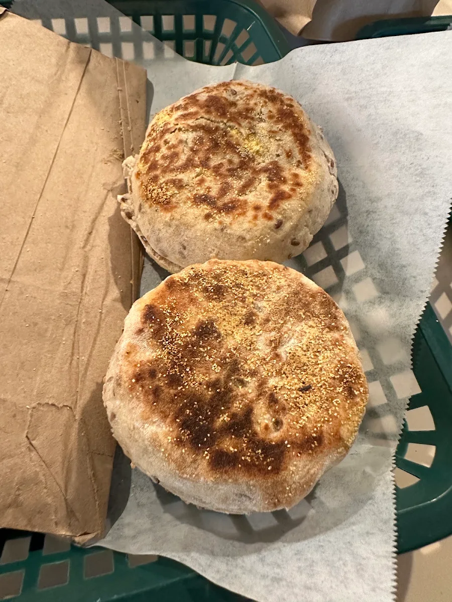 Whole Wheat English Muffins