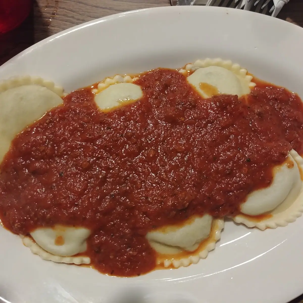 Cheese Ravioli Marinara
