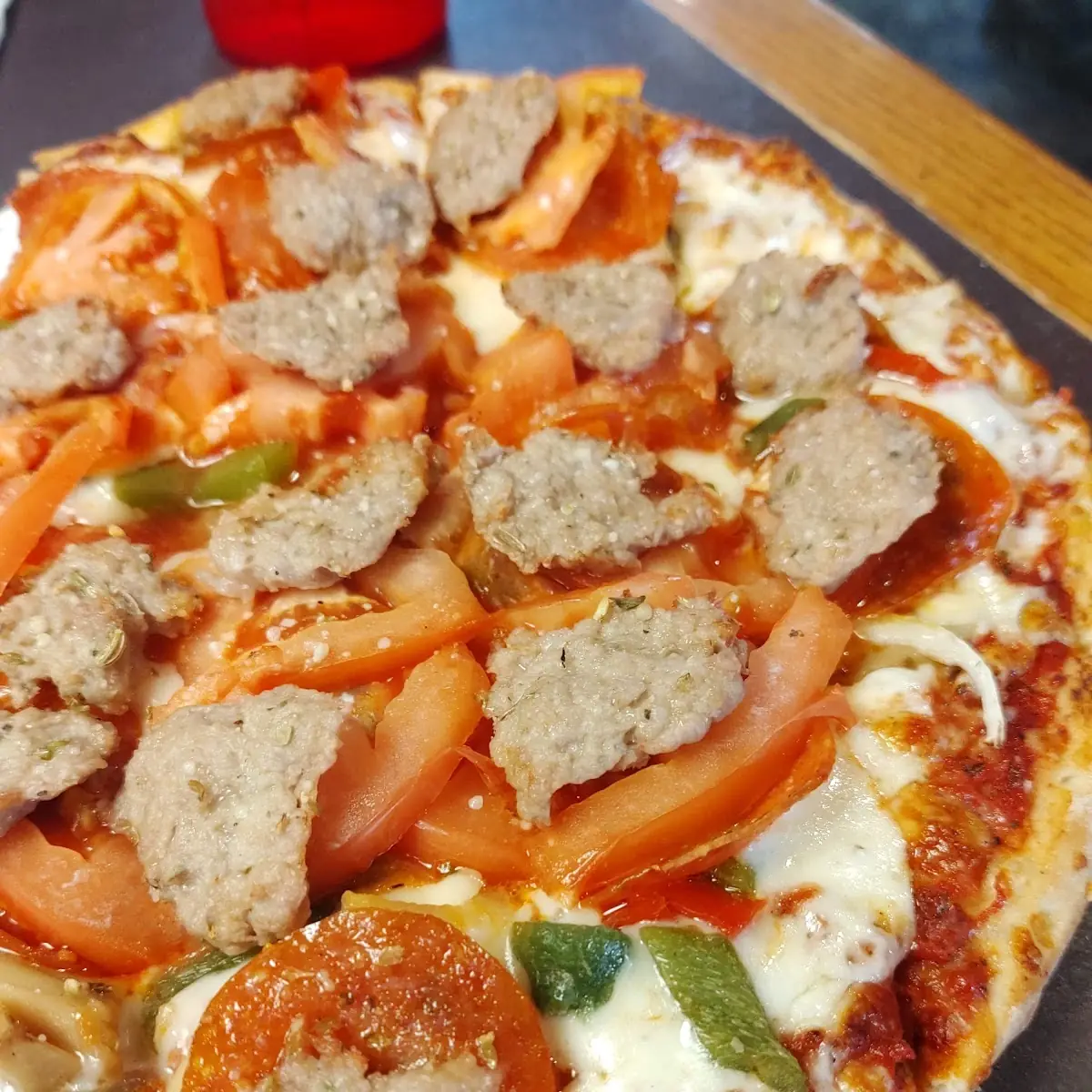 Masterpiece Pizza We Got Ours Without Black Olives