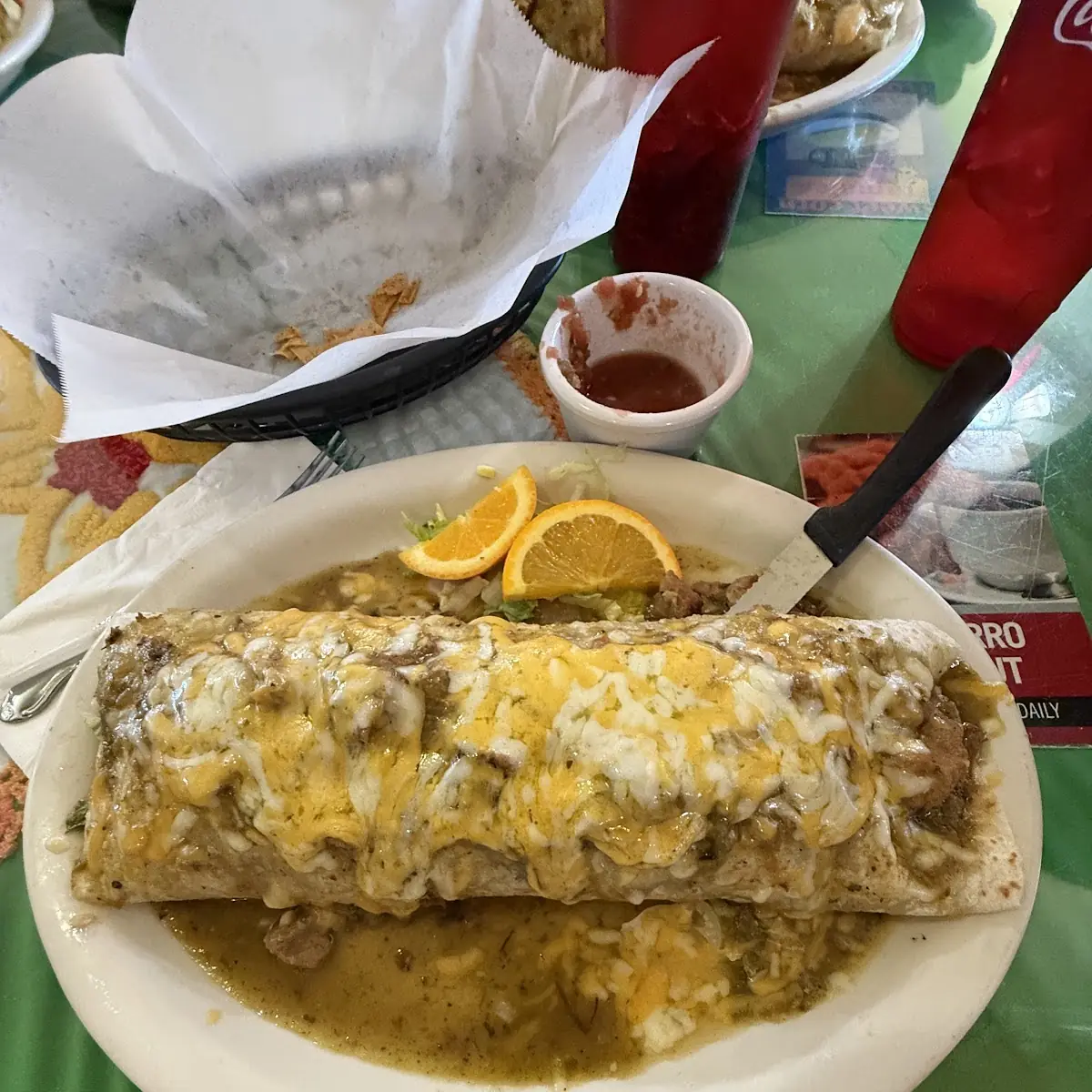 Chile Verde Burrito
