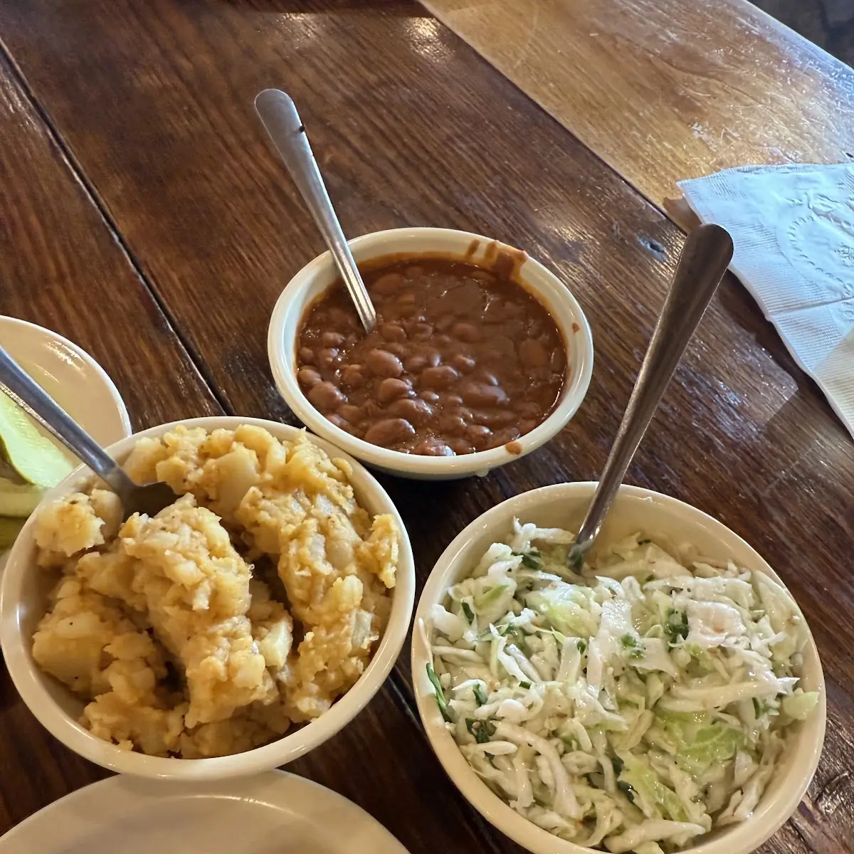 Cole Slaw and Potato Salad