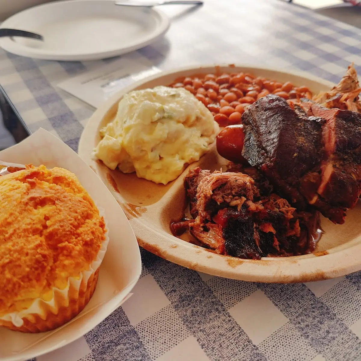 Big John's Sampler Plate and Rib Plate