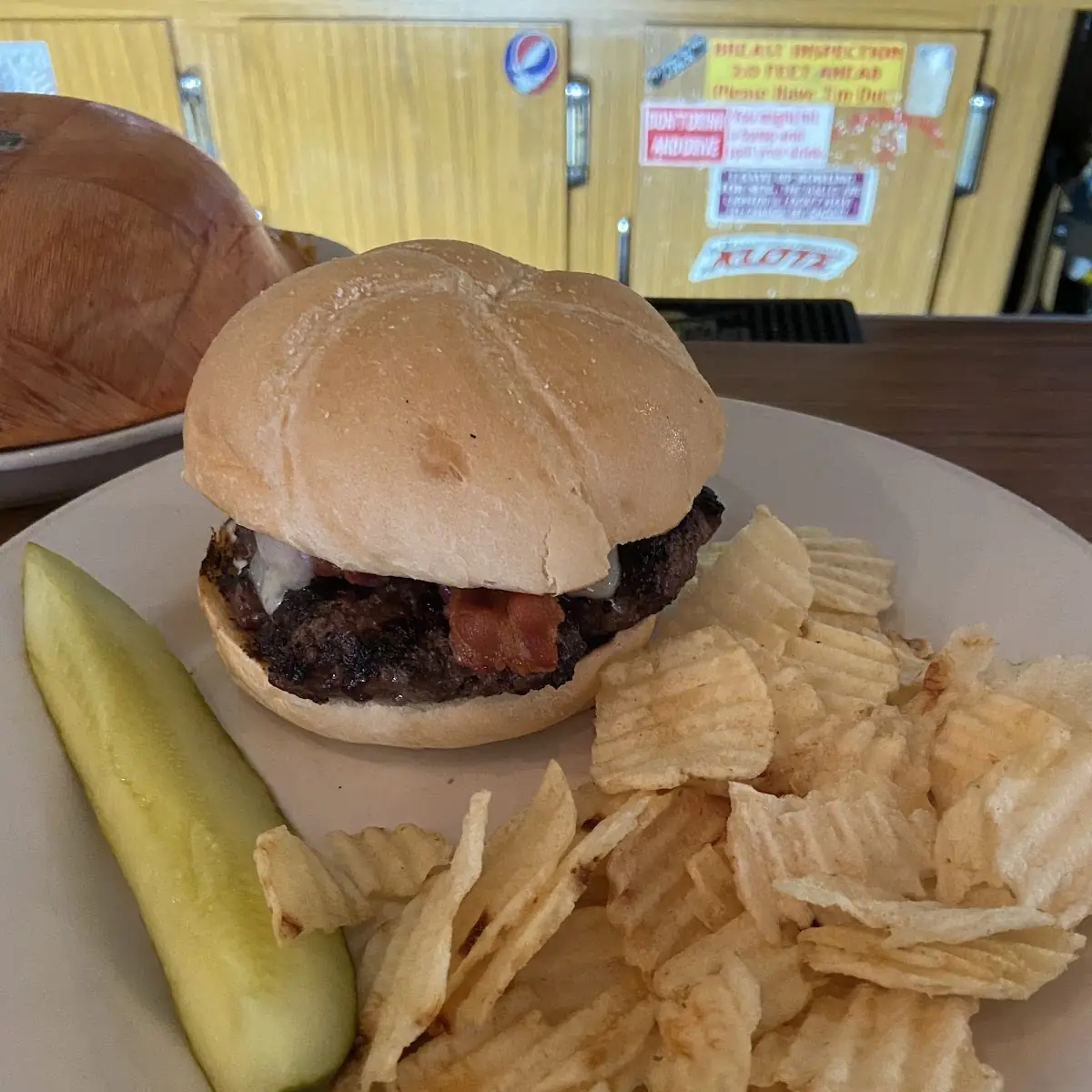 Bacon Blue Cheese Burger