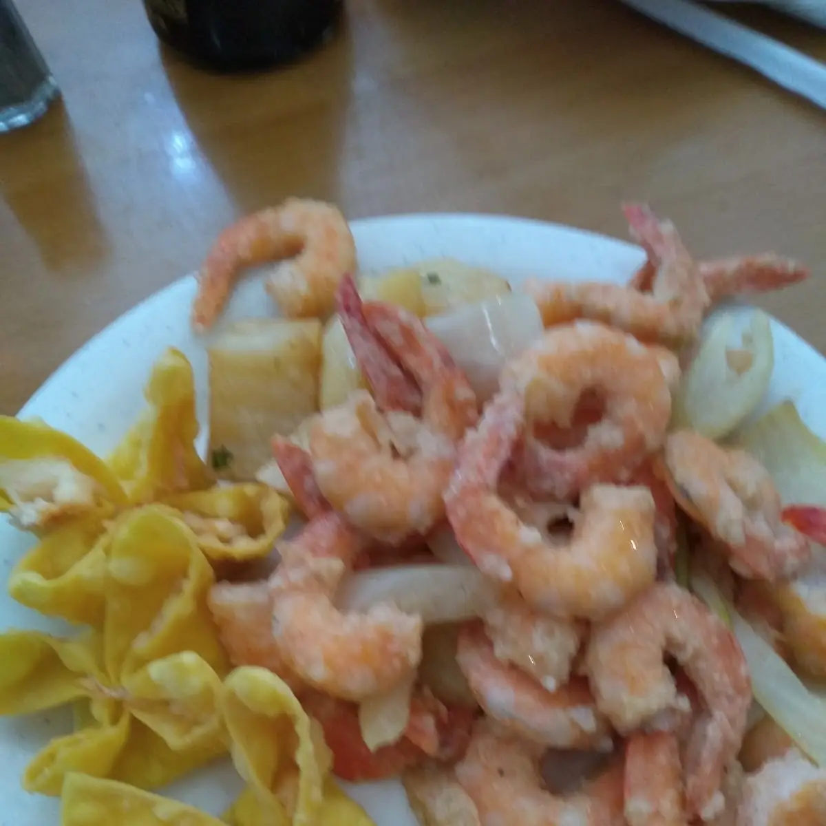 Crab Rangoon Boiled Sauteed Shrimp and Potatoes