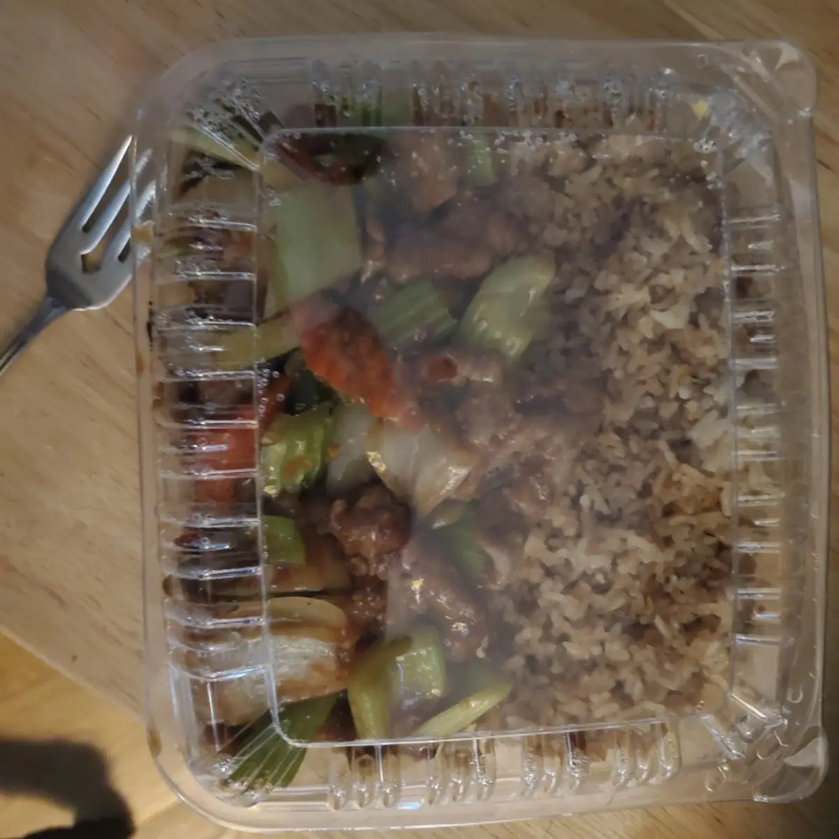 Spicy Mongolian Beef Fried Rice