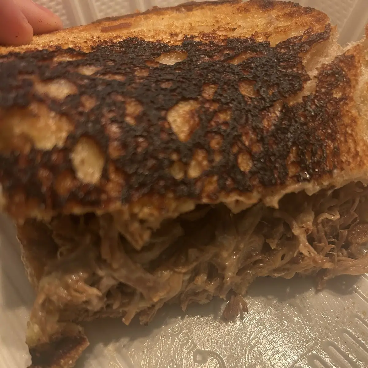 Brisket Grilled Cheese
