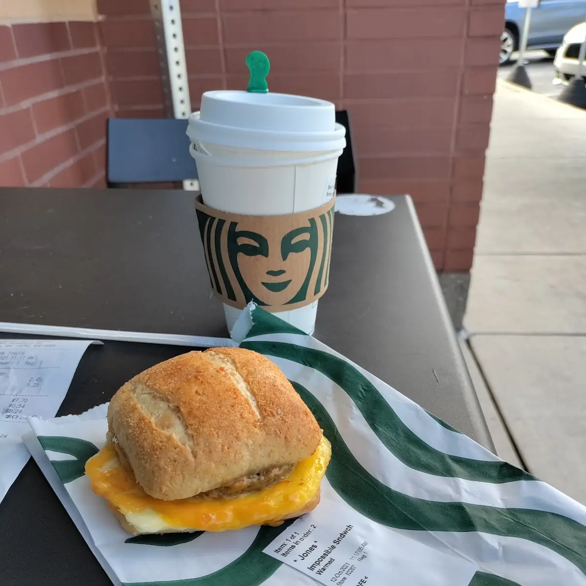 Impossible Breakfast Sandwich