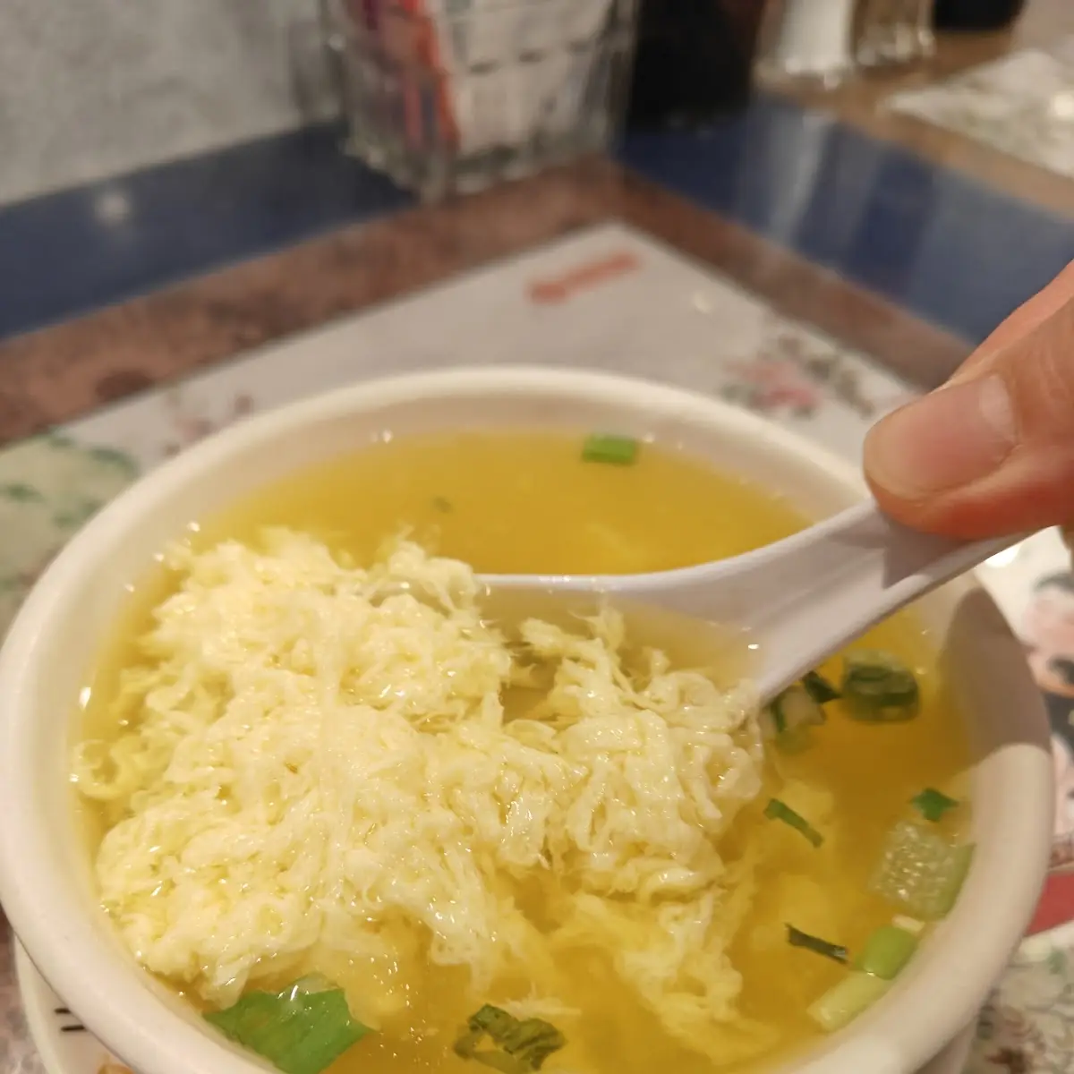 S5. 素菜豆腐汤 / Vegetable & Bean Curd Soup