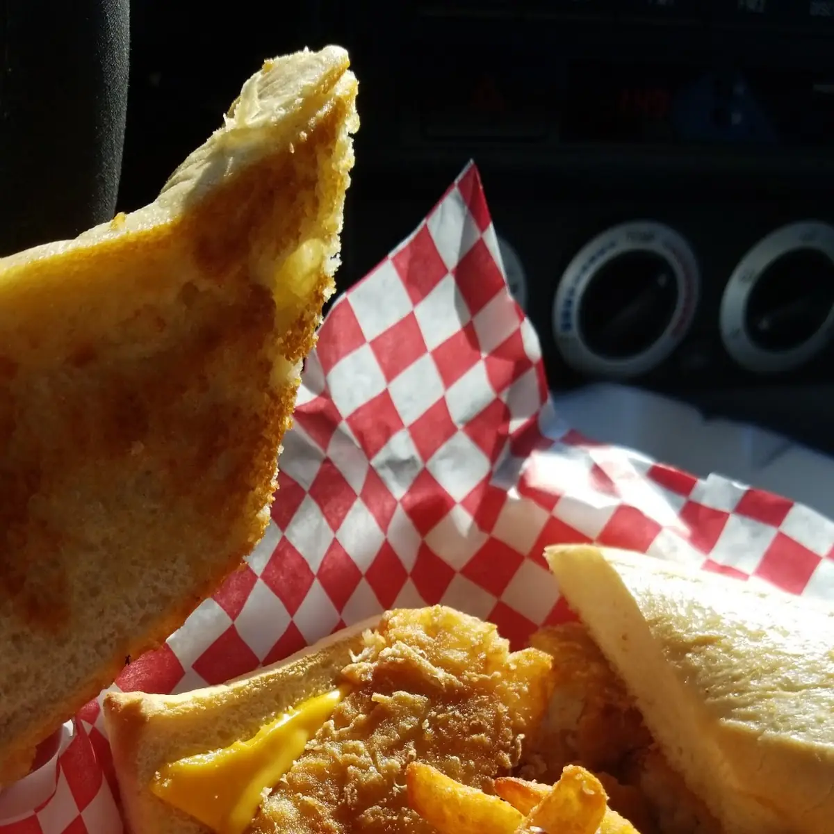 Fish Sandwich with Fries