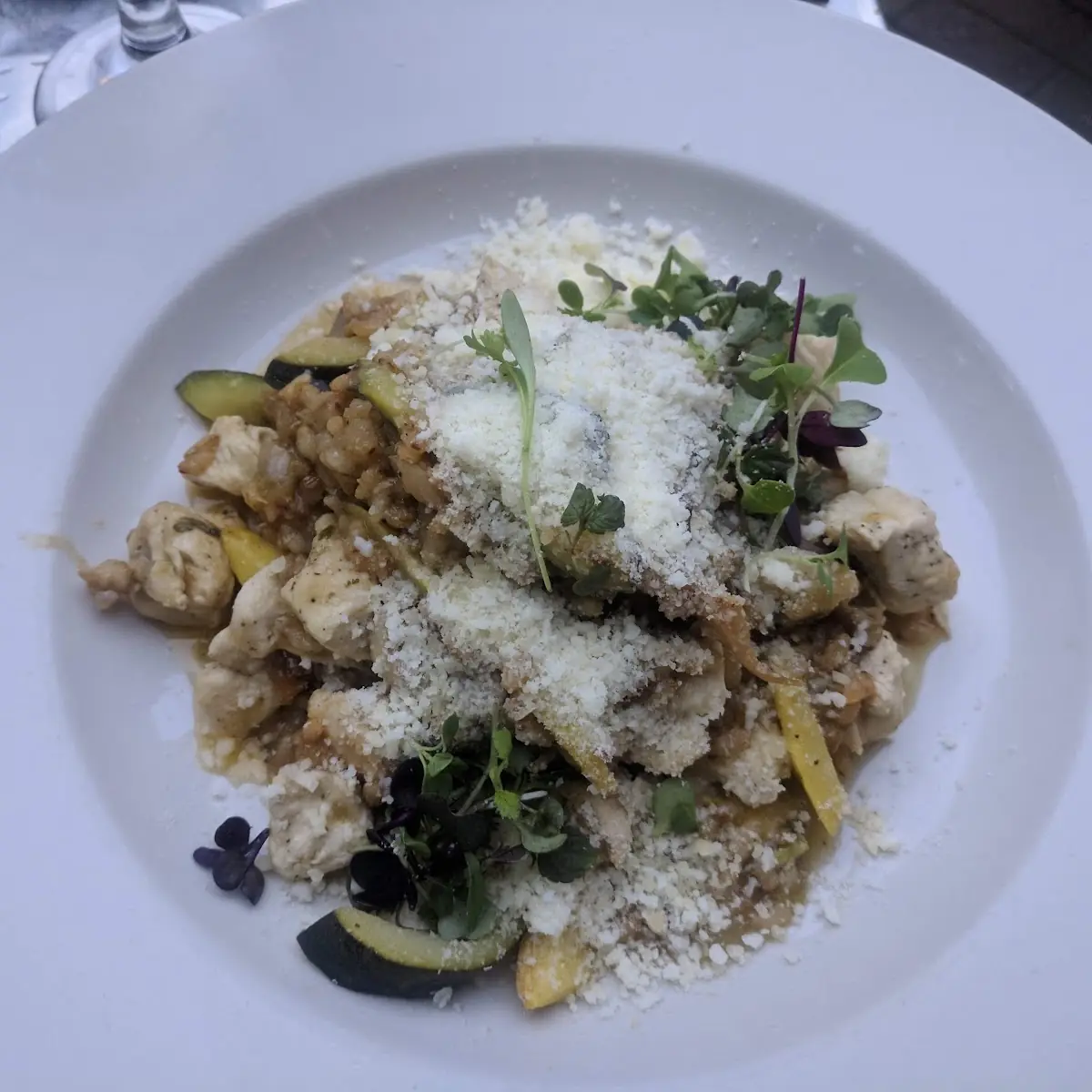 Puffed Rice Bowl with Chicken
