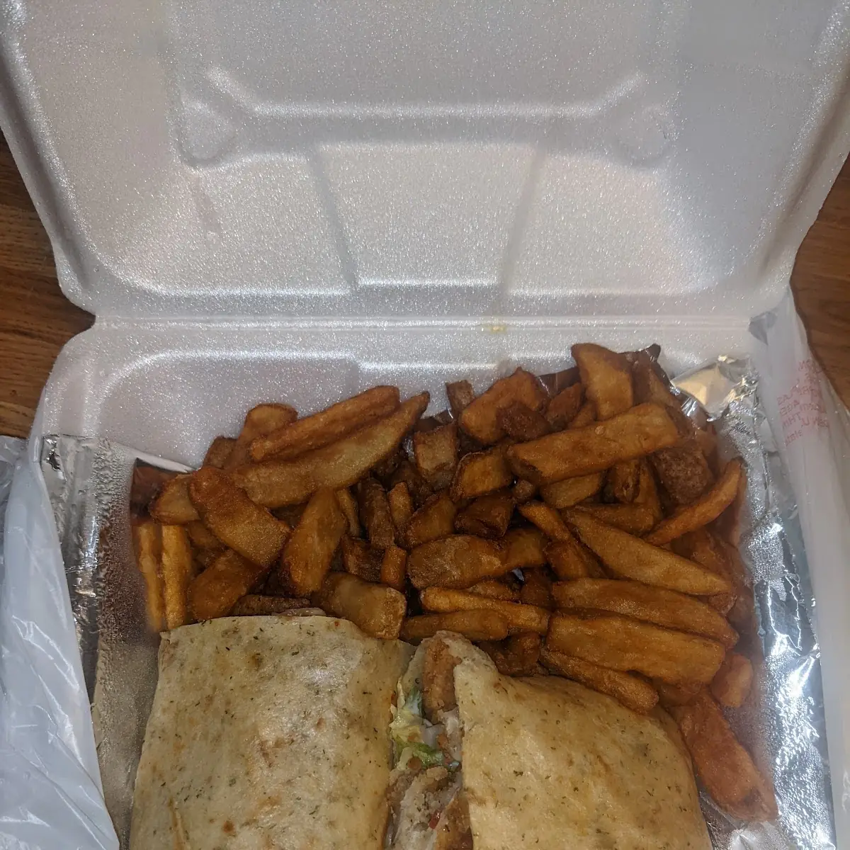 Crispy Chicken Wrap