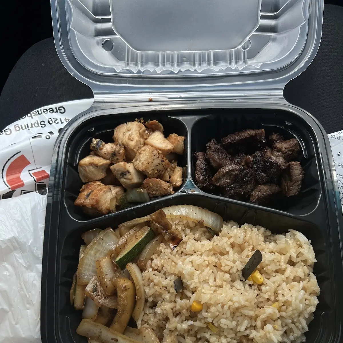 Chicken & Rib Eye Steak