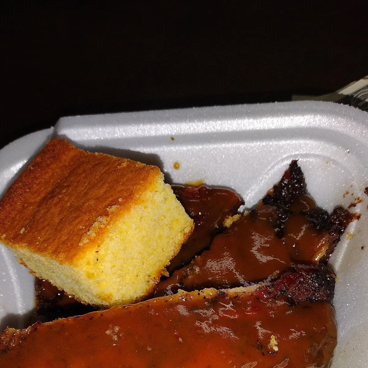 BBQ Ribs and Cornbread